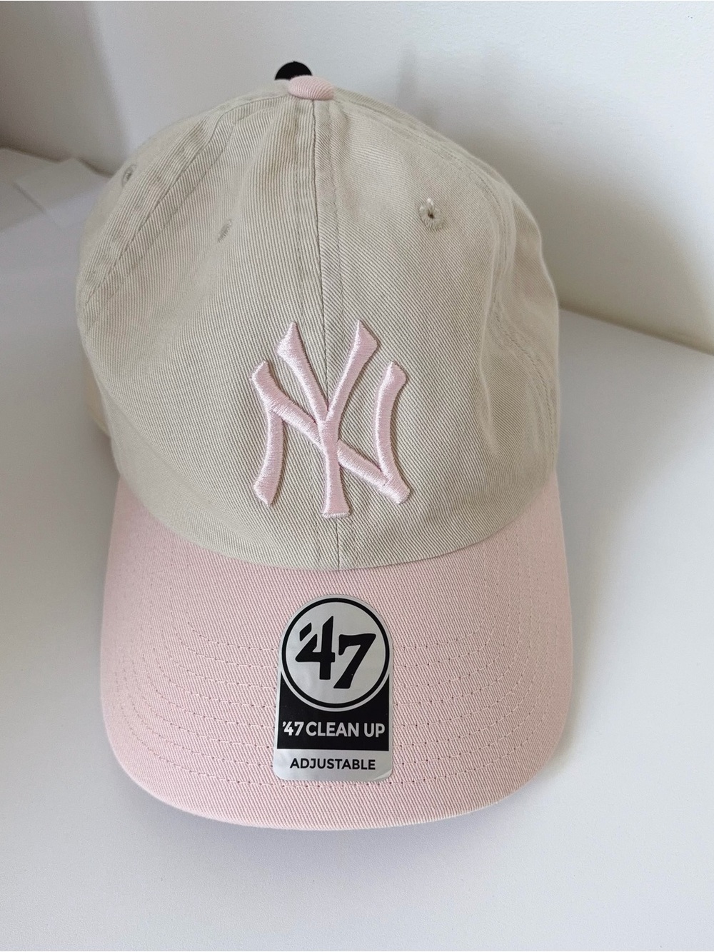 new era NY 9Twenty two-tone baseball cap pink